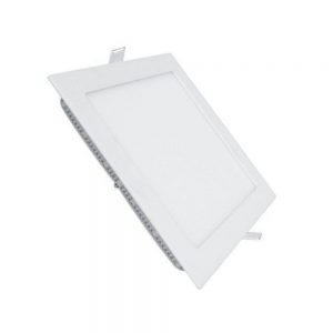 Cool white square panel light, 18W. (pack of 100) ₹260/piece